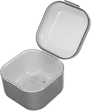 NOLITOY -in-one Nail Tool Cleaner Case Soaking Box Detachable Tray Nail Art Tool Cleaning Supplies for Salon and Home
