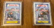 2018 Garbage Pail Kids GPK Stranger Things 40 Sticker Card Set A & B RARE