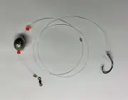 4 oz. Modified Grouper Rig – 7/0 Circle Hook 48" 100# Test Bottom Fishing Rig