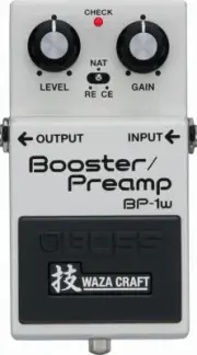 New BOSS BP-1W Booster/Preamp Boss Booster Preamp BP1W Waza Craft Made in Japan