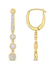 Diamond Select Cuts 14K 2.49 ct. tw. Diamond Dangle Earrings