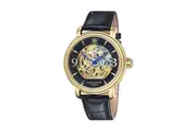 Earnshaw Longcase Automatic Leather Mens Watch - ES-8011-03