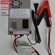 Adjustable Li Battery Fast Charger 1-55A 2.7-4.55V Iron Phosphate/Nickel Charger