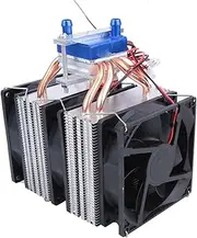 Water Cooling System Semiconductor Water Cycle Cooler Device 12V Efficient DIY Pet Air Conditioning Cooling Kit