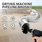 Dryer Vent Cleaner Kit Flexible Lint Brush Fireplace Chimney Cleaning qrgpb
