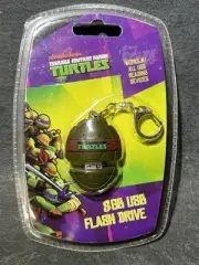 New SEALED TMNT Teenage Mutant Ninja Turtles 8 GB USB Flash Drive Storage
