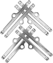 NOLITOY 4pcs Valve Cover Spreader Rods for Sbc Engines Cover Hold Down Bars for Easy Installation and Versatile Fit