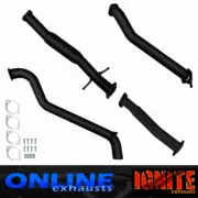FORD PX RANGER 2016-2021 3.2L TD 3''INCH DPF BACK EXHAUST WITH HOTDOG