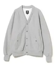 (ASK availability First) BEAMS PEG / Sweat Cardigan 12oz new