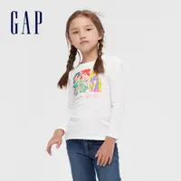 在飛比找蝦皮商城優惠-Gap 女童裝 Gap x Disney迪士尼聯名 圓領長袖