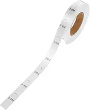 TOBBOMEY Handmade Clothing Ribbon Labels Month Tags for Easy Identification Versatile Fabric Tags for DIY Projects for Garments