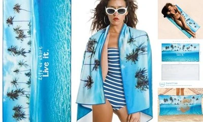 Skin-friendly Towel, Thick Swimming Sand Free Pool Towel Large Oversized Beach