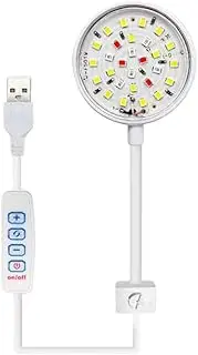 USB Clip On Aquarium Light Dimmable LED Moving Aquarium Lamp Fish Tank Clip Lamp for Fish Tank