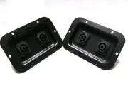 (2) Two Jack Plates with Dual SpeakON NL4 for PA Speakers / Cabinets