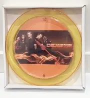 Chicago Fire 7" Gold novelty wall/desk clock New Jesse Spencer Taylor Kinney