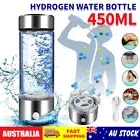 450 Hydrogen Water Generator Water Maker Cup Bottle Ionizer Maker Water Bottle