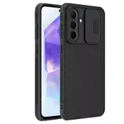 For Samsung Galaxy A36 5G Case, CamShield Series Slim Stylish Protective Case with Slide Camera Cover (Black)