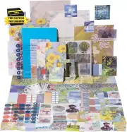 Scrapbook Kit for Beginners, Aesthetic Junk Journal Supplies, Scrapbooking and J