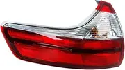 Tail Light Rear Brake Reverse Stop Lamp Car Accessories ，Compatible With Toyota Sienna 2015-2020(Left Outer)