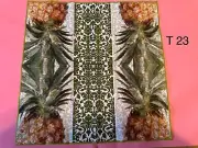 TWO Individual Cocktail Napkins For Decoupage Pineapple. Pina Colada