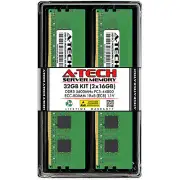 A-Tech 32GB 2x 16GB 1Rx8 PC5-44800R RDIMM DDR5 ECC REG EC8 Server Memory RAM