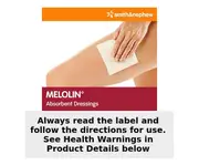 Melolin Absorbent Dressing 10cm x 10cm 3 Pack by Smith & Nephew