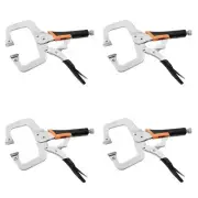 11-Inch C-Clamp Locking Pliers,Heavy Duty Vise Grip Welding Clamp With Swivel...