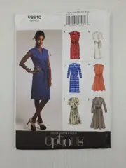 Vogue Sewing Pattern 8810 V8810 Misses Dress Pattern Size 16-24 NEW
