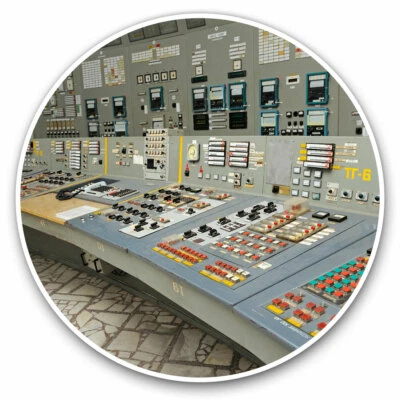 2 x Vinyl Stickers 20cm - Chernobyl Nuclear Reactor Cool Gift #2350