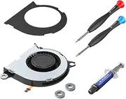 ElecGear Replacement Internal Cooling Fan for Nintendo Switch - CPU Heatsink Cooler, Thermal Compound Paste, Y00 Triwing and PH00 Phillips Screwdriver, Spudger, Wipes Repair Tool Kit