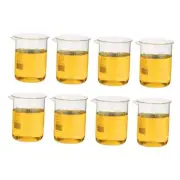 Low Form Glass Beaker, 8Pcs 3.3 Borosilicate Glass Beakers Graduated 800ml