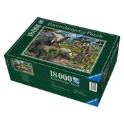 18000pc Ravensburger At the Waterhole Jigsaw Themed Puzzle Play Toy Family