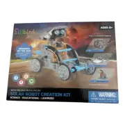 Sillbird STEM Solar Robot Creation Kit - 12-in-1 Building Kit, 190 Pieces