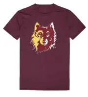 NSU Northern State University Wolves T-Shirt Maroon