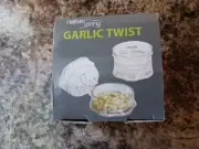Set of 2, Clear - NATIVE SPRING GARLIC TWIST Twister - Ginger, Herb, Nuts, ...