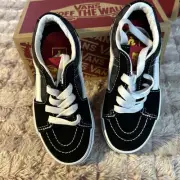 VAN Off the Wall SKO Kids Sneakers Size 11