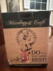 Mixology & Craft 16 pcs bartender Kit Barware NEW GIFT