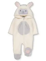 Baby Character Sherpa Fleece Romper