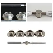 Watch Case Back Opener Kit 15-sided Polygon Repair Tool Remover