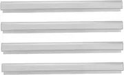 HOMOBABE 4pcs Aluminum Alloy Kitchen Slide Receipt Holder Compact Ticket Stabber for Efficient Order Management Restaurants Bars and Cafes and Space Saving Design