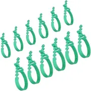 Flexible Tree Limb Support Straps 12 Pcs Garden Plant Twist Ties Cable Ties Straps Durable Tree Stake Bands for Office