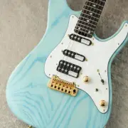 SCHECTER BH-1-STD-24 R Limited w Gold Parts -See-Through Sonic Blue- #S2408030 L