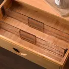 2/4Pcs Adjustable Drawer Dividers Organizer Expandable Drawer Separators haBMx