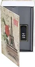 Mini Book Safe Stainless Steel Simulation Dictionary Safe Case Money Saving Box for Home Office
