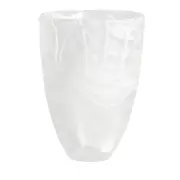 Kosta Boda Contrast Vase, White