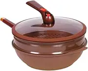 Non-Stick Alloy Pan Frying and Sautéing Pan for Home Use with Flat Bottom and Micro Pressure Cooker