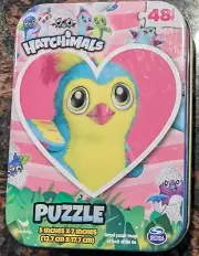 NIB Hatchimals Penguala Puzzle In Tin, NEW IN BOX SEALED