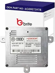 GBrite - Delphi 4G0907697R LED DRL Daytime Running Lights Control Module Unit
