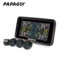 在飛比找博客來優惠-PAPAGO! TireSafeS50E獨立型胎外式胎壓偵測