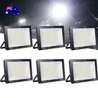 6X100W Outdoor LED Flood Light Security Light 220V-240V Cool White Waterproof